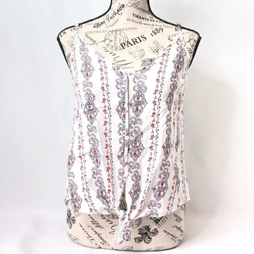 NWT Japna Floral Print Sleeveless Blouse/Top in XS